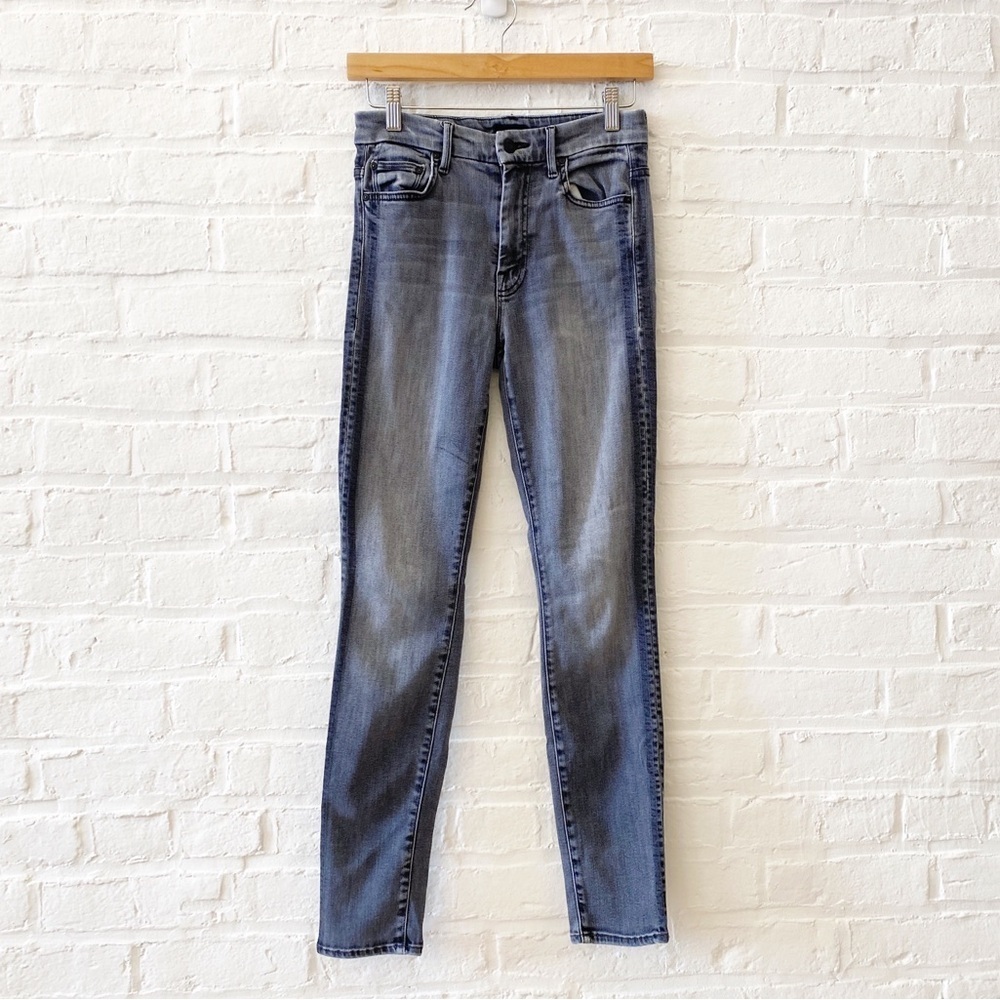 MOTHER || High Waisted Looker Jeans Gray Wash 26